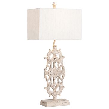 Crestview Collection Sheridan Table Lamp in Warm Bisque, , large