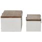 Maple and Jade Box in Natural Brown and White (Set of 2), , large