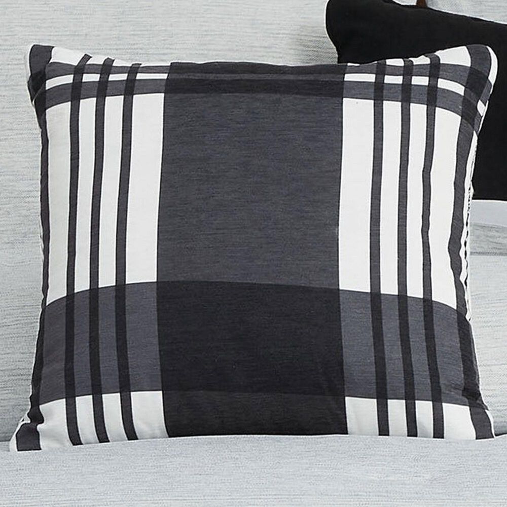 BCP Home Shally 18" x 18" Throw Pillow in Pebble Oscar, , large