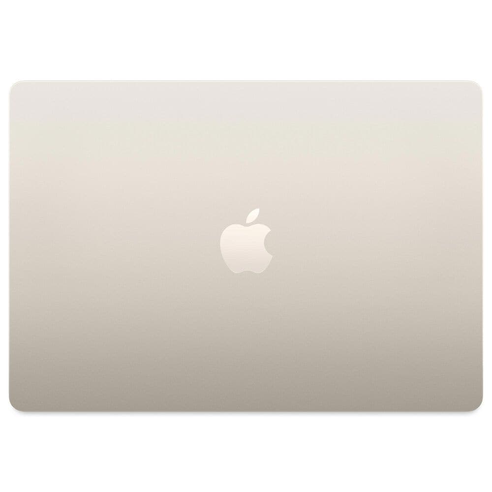 Apple MacBook Air 15.3&quot; Laptop - Apple M4 chip 10-core CPU - 24GB RAM - 10-core GPU - 512GB SSD in Starlight with 3-Year AppleCare+, , large