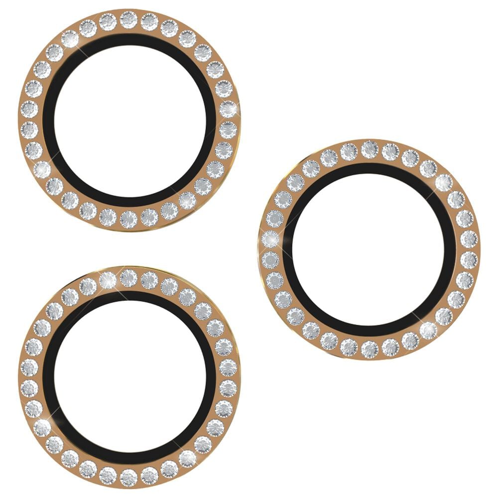 Kate Spade Aluminum Ring Lens Protector for iPhone 16 Pro / iPhone16 Pro Max in Stone, , large