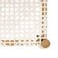 Safavieh Bandelier Bench with Off White Leather in Natural, , large