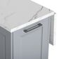 HOMLUX 51" Kitchen Island with Tilt Trash Can Cabinet in Grey, , large