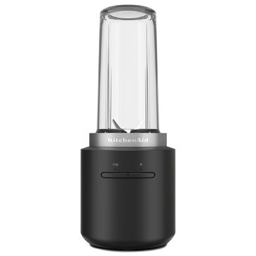 KitchenAid Go 2-Speed Cordless Personal Blender with Battery in Matte Black, , large