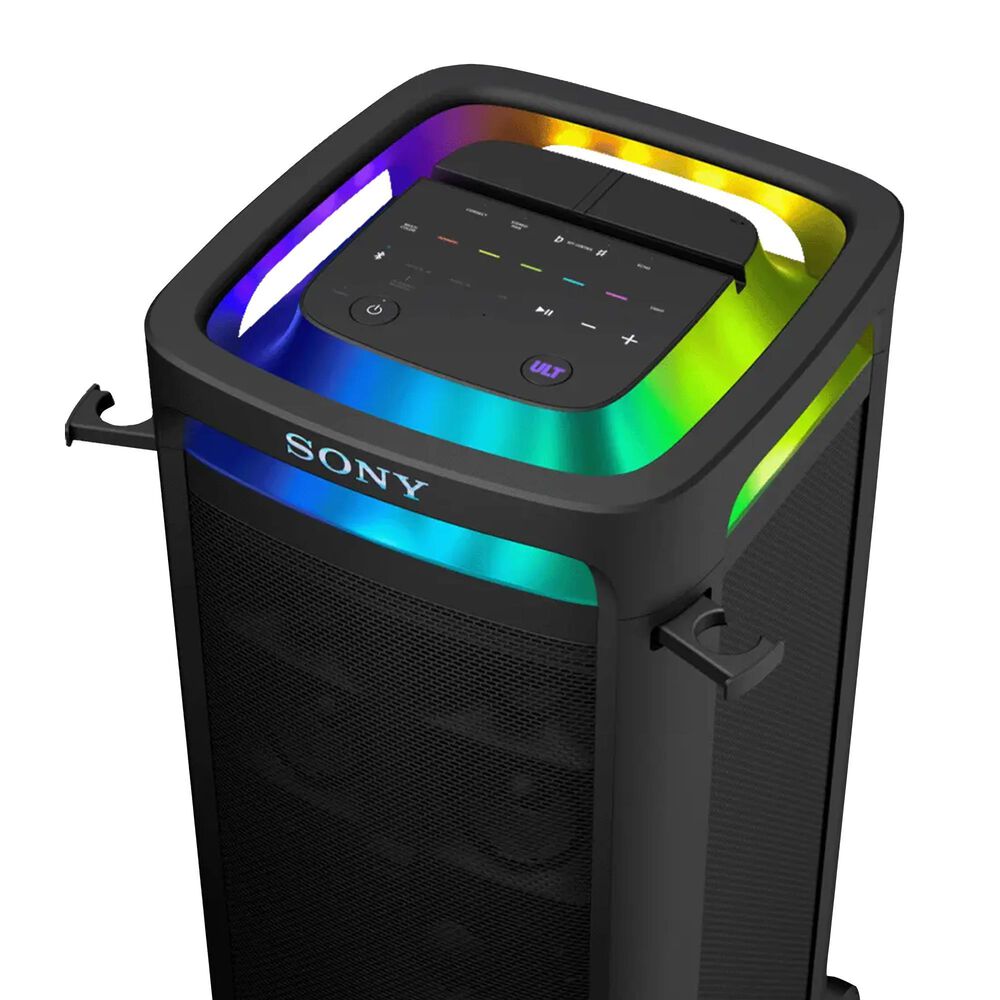 Sony ULT Tower 9 Party Speaker with ULT Mic Wireless Microphone in Black, , large