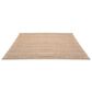 L&R Resources Natural Fiber 5" x 7"9" Cream and Ivory Area Rug, , large