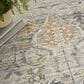 Nourison Lynx LNX02 12" x 15"9" Ivory and Taupe Area Rug, , large