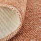 Feizy Naples 5" x 8" Orange Indoor/Outdoor Area Rug, , large