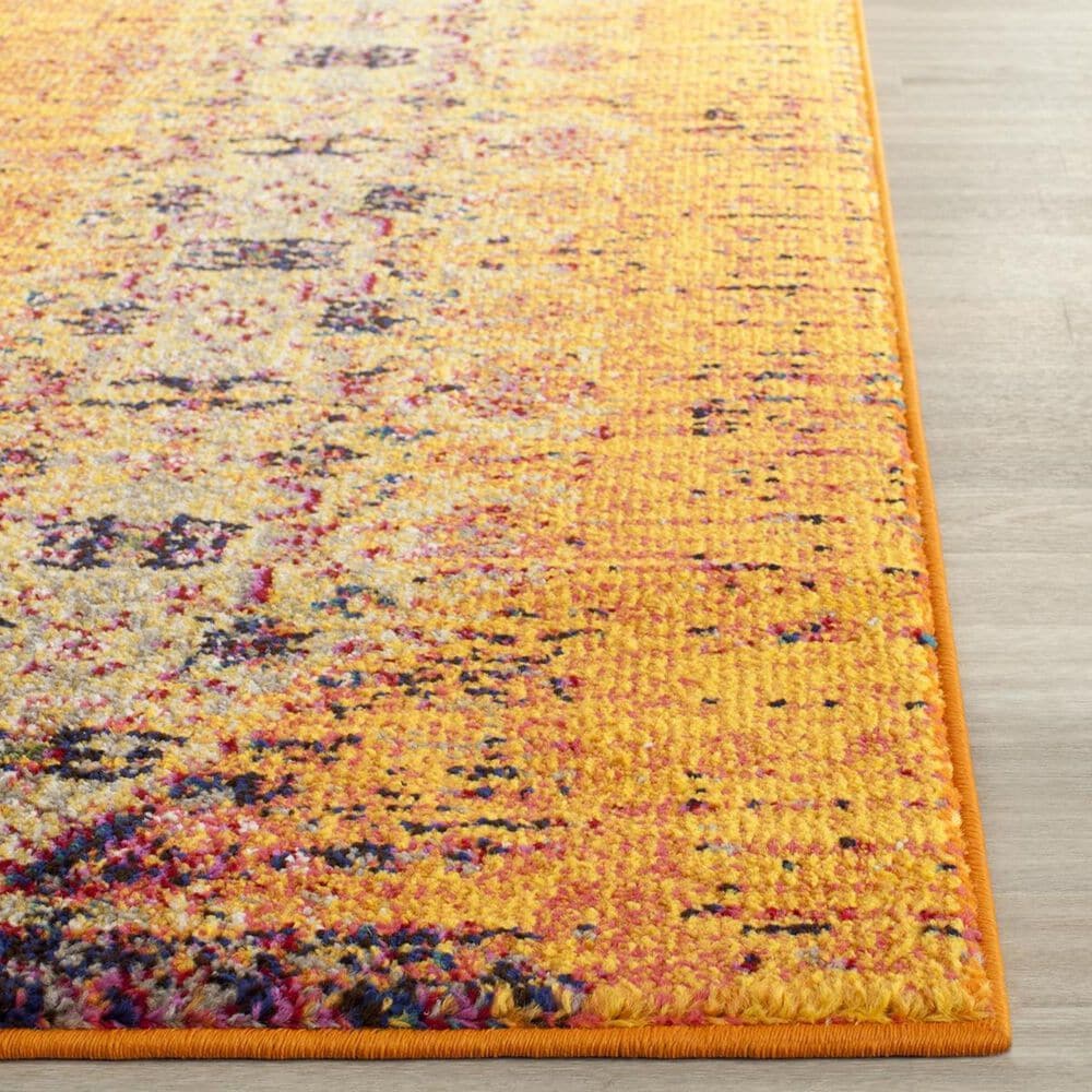Safavieh Monaco MNC209H-3 3&#39; x 5&#39; Orange/Multi Area Rug, , large