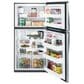 GE Appliances 21.1 Cu. Ft. Top Freezer Refrigerator with in Stainless Steel, , large