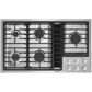 Jenn-Air 36" JX3 Gas Downdraft Cooktop in Stainless Steel, , large