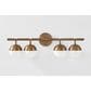Troy Lighting Enson 4-Light Bath Vanity in Patina Brass, , large