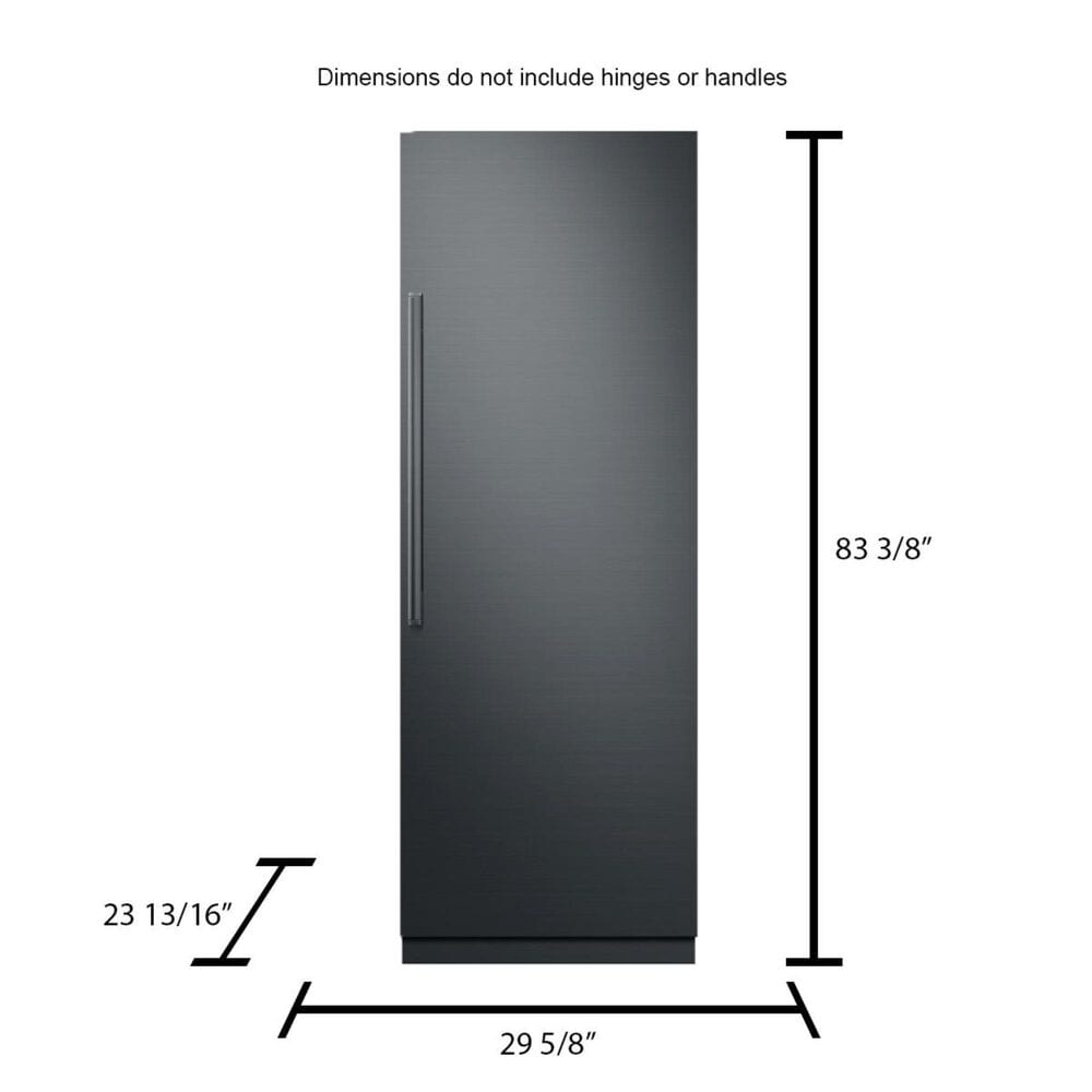 Dacor 30&quot; Modernist Refrigerator Column with Right Hinge in Panel Ready, , large
