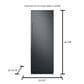 Dacor 30" Modernist Refrigerator Column with Right Hinge in Panel Ready, , large