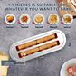 HOMLUX 4-Slice Toaster with 7 Browning Settings in Silver, , large