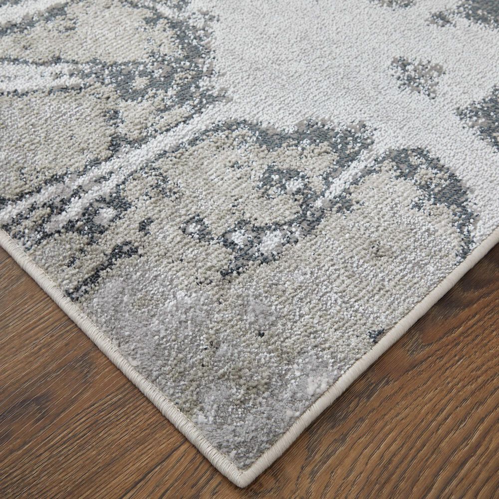 Feizy Astra 8&#39; x 10&#39; Gray and Silver Area Rug, , large