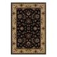 Oriental Weavers Ariana 311K 2"3" x 7"9" Black Runner, , large