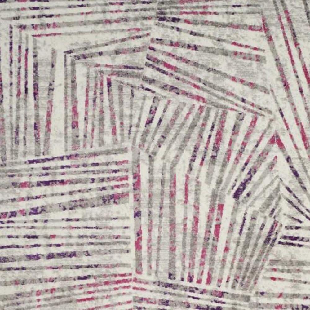 Safavieh Skyler SKY191P 2&#39; x 8&#39; Gray and Pink Runner, , large