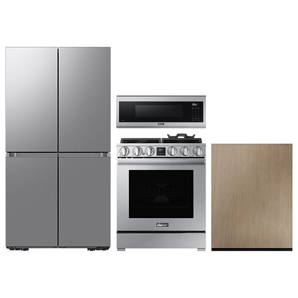 Dacor 4 Piece Kitchen Package in Stainless Steel, , large