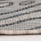 Central Oriental Melbourne Daylan 5" x 7" Vanilla and Lagoon Area Rug, , large