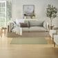 Nourison Courtyard Ivory and Green 3" x 5" Indoor/Outdoor Area Rug, , large