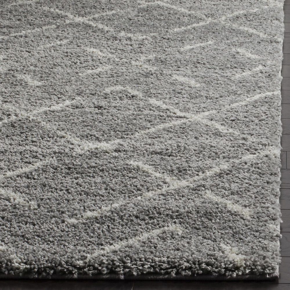 Safavieh Arizona Shag ASG743D 10&#39; x 14&#39; Grey and Ivory Area Rug, , large
