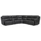 Oxford Furniture Madrid 6-Piece Power Symmetrical Sectional in Granite, , large