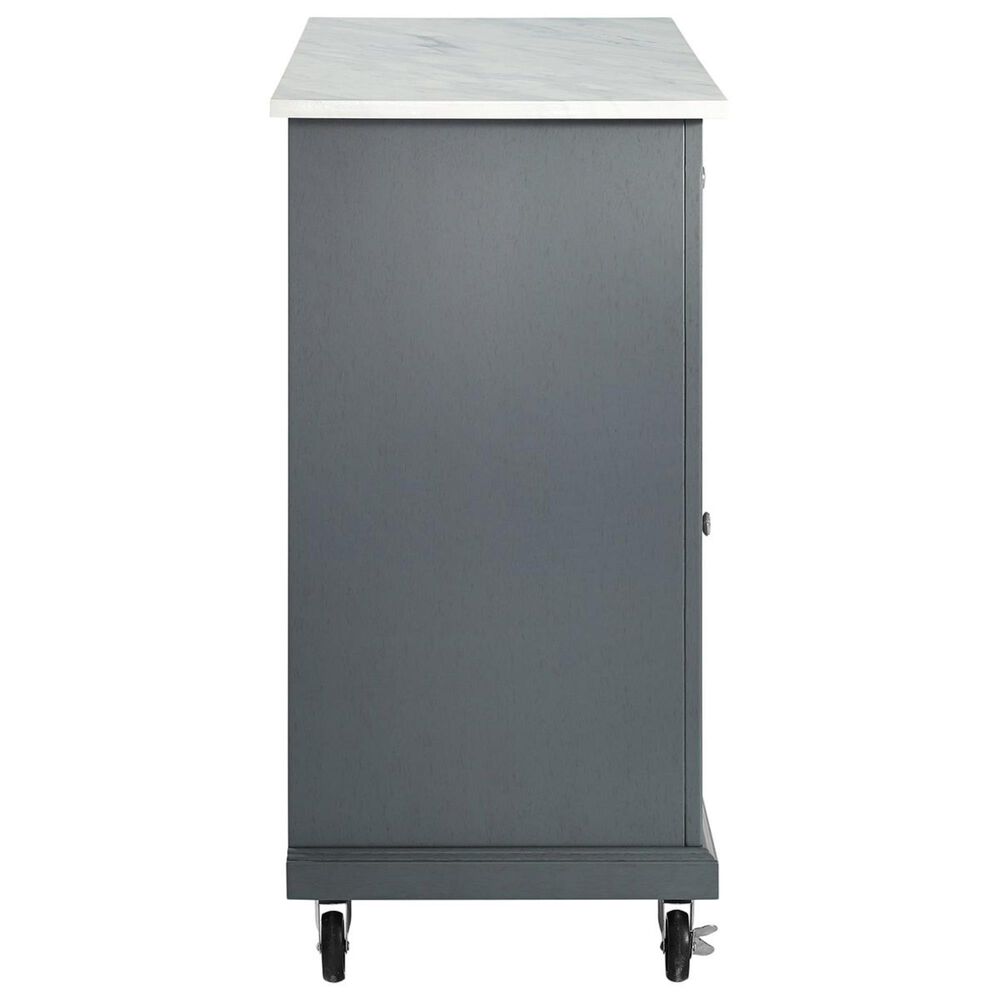 Crosley Furniture Avery Kitchen Cart in Grey, , large