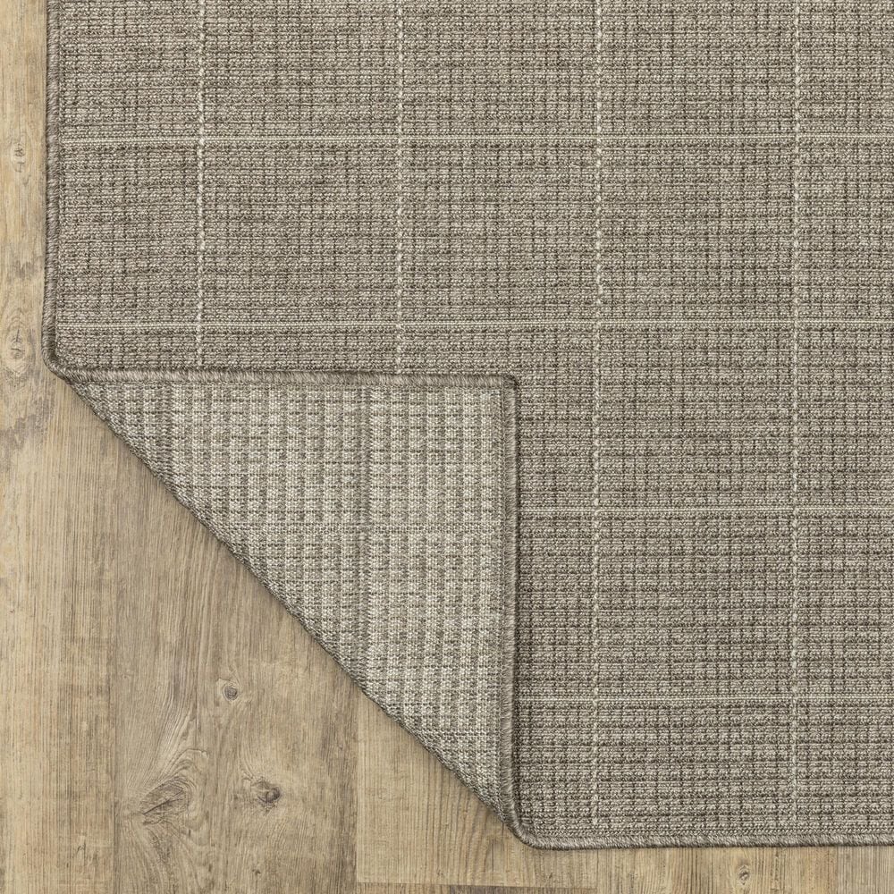 Oriental Weavers Caicos CA04B 3&#39;3&quot; x 5&#39; Grey Area Rug, , large