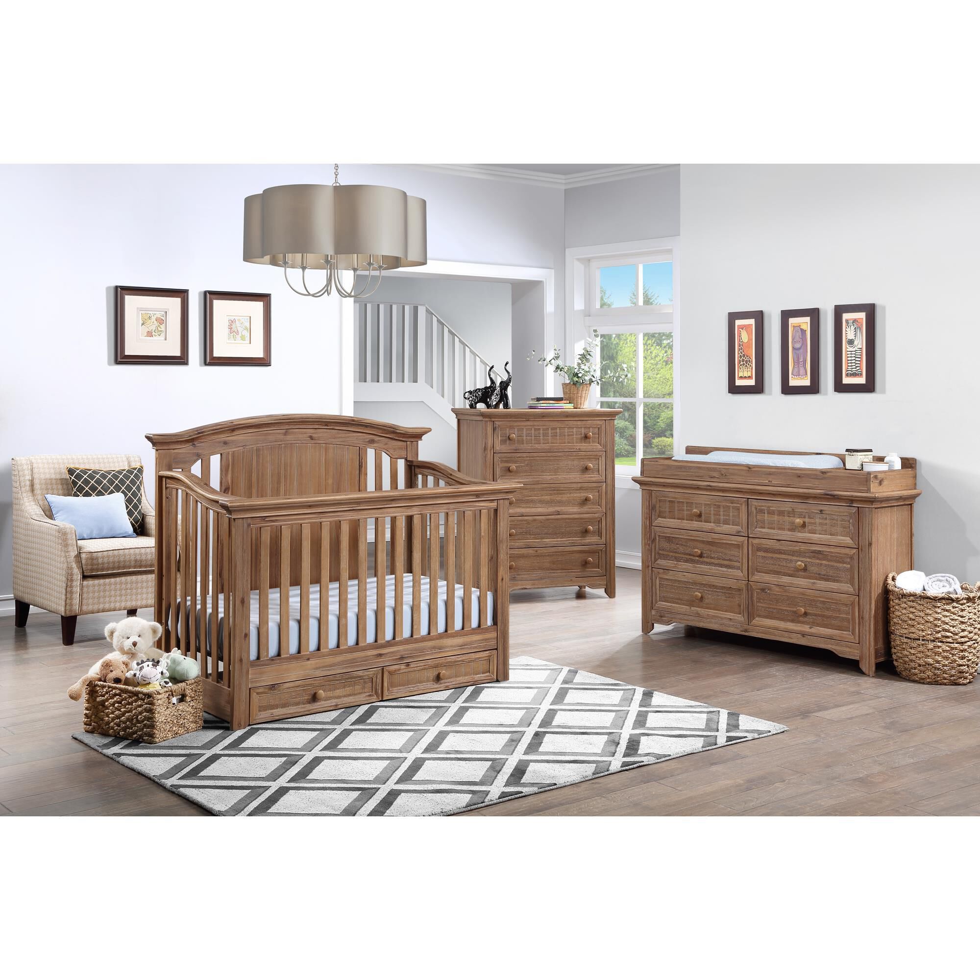 Light wood baby crib new arrivals