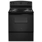 GE Appliances 30" Freestanding Electric Range in Black, , large