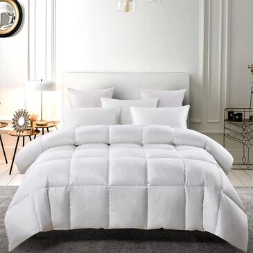 Blue Ridge Home Fashions Serta 300 Thread Count Twin Extra Warmth Comforter in White, , large
