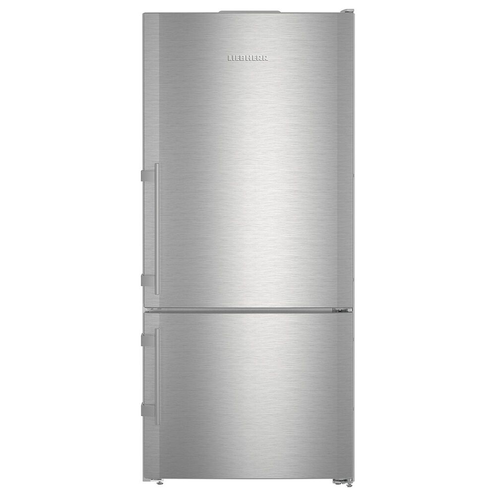 Liebherr 12.8 Cu. Ft. Counter-Depth Freestanding Bottom-Freezer Refrigerator with Ice Maker in Stainless Steel, , large