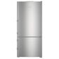 Liebherr 12.8 Cu. Ft. Counter-Depth Freestanding Bottom-Freezer Refrigerator with Ice Maker in Stainless Steel, , large