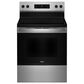 Whirlpool 30-inch Electric Range and 30 W 1.7 cu. ft Over the Range Microwave in Stainless Steel, , large