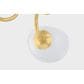 Mitzi Lighting Reva 3-Light Semi-Flush in Aged Brass, , large