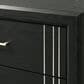 Crown Mark Charlie 4-Drawer Chest in Charcoal, , large