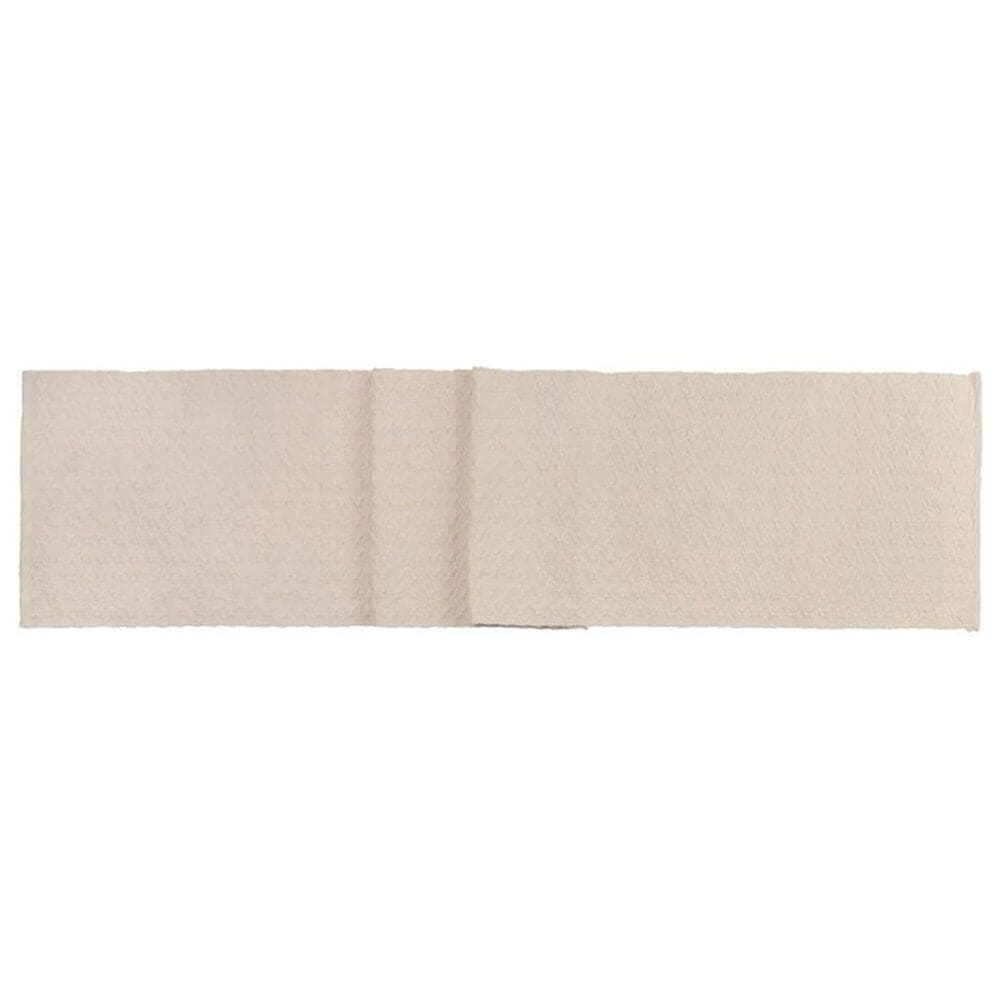 Boston International Cobble Woven Table Runner in Ivory and Beige, , large