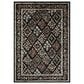 Rifle Paper Co Laurel Parquet 2"8" x 4" Black Area Rug, , large