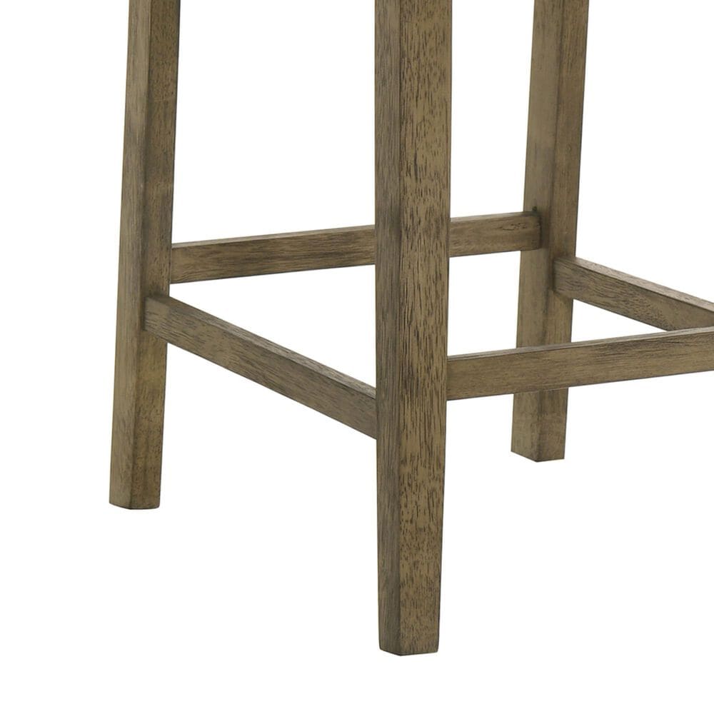 Armen Living Fauna Counter Height Stool in Putty Brown, , large