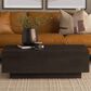 Mercana Hayden Square Coffee Table in Dark Brown, , large