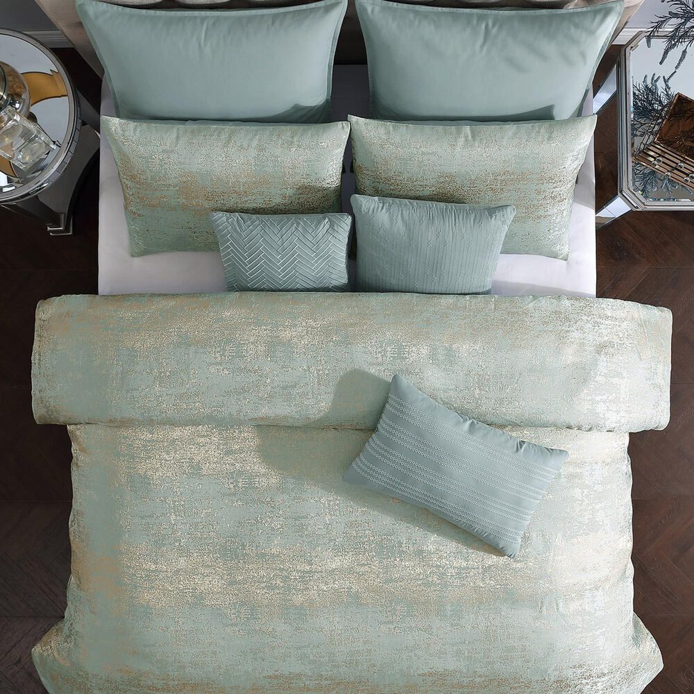 Hallmart Collectibles Vivian 10-Piece King Comforter Set in Gold and Mint, , large