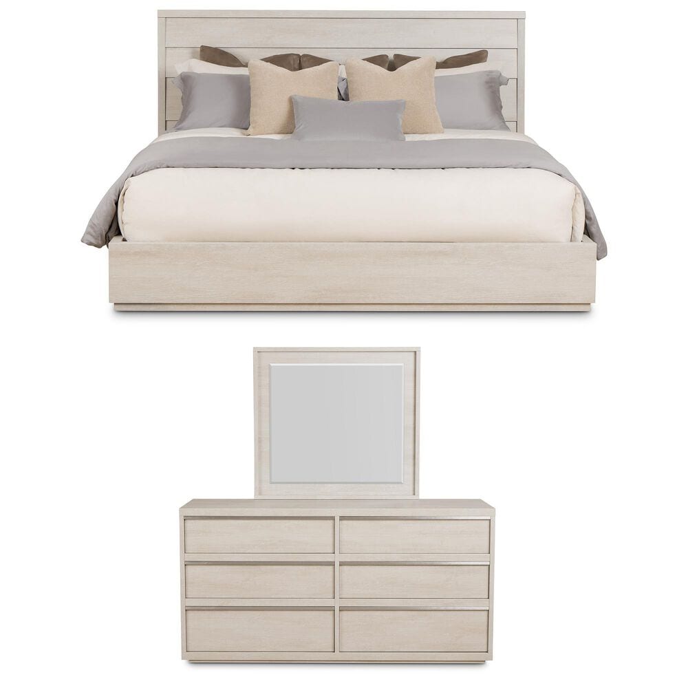 Loft District Moda 3-Piece King Bedroom Set in Beechwood, , large