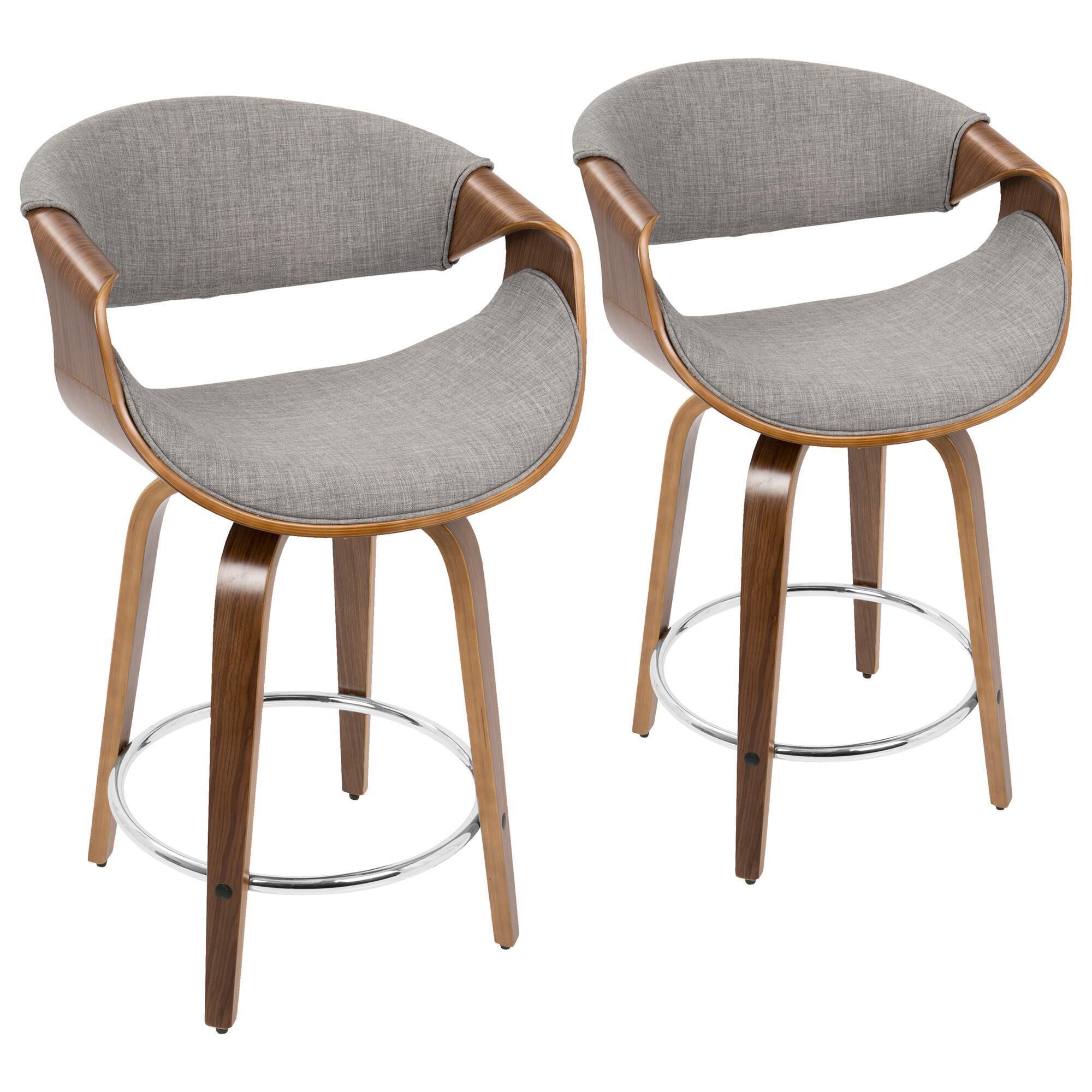 LumiSource Curvo Bar Stool - Thumbnail 2