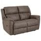 HomeStretch Milan Manual Reclining Loveseat in Espreso, , large