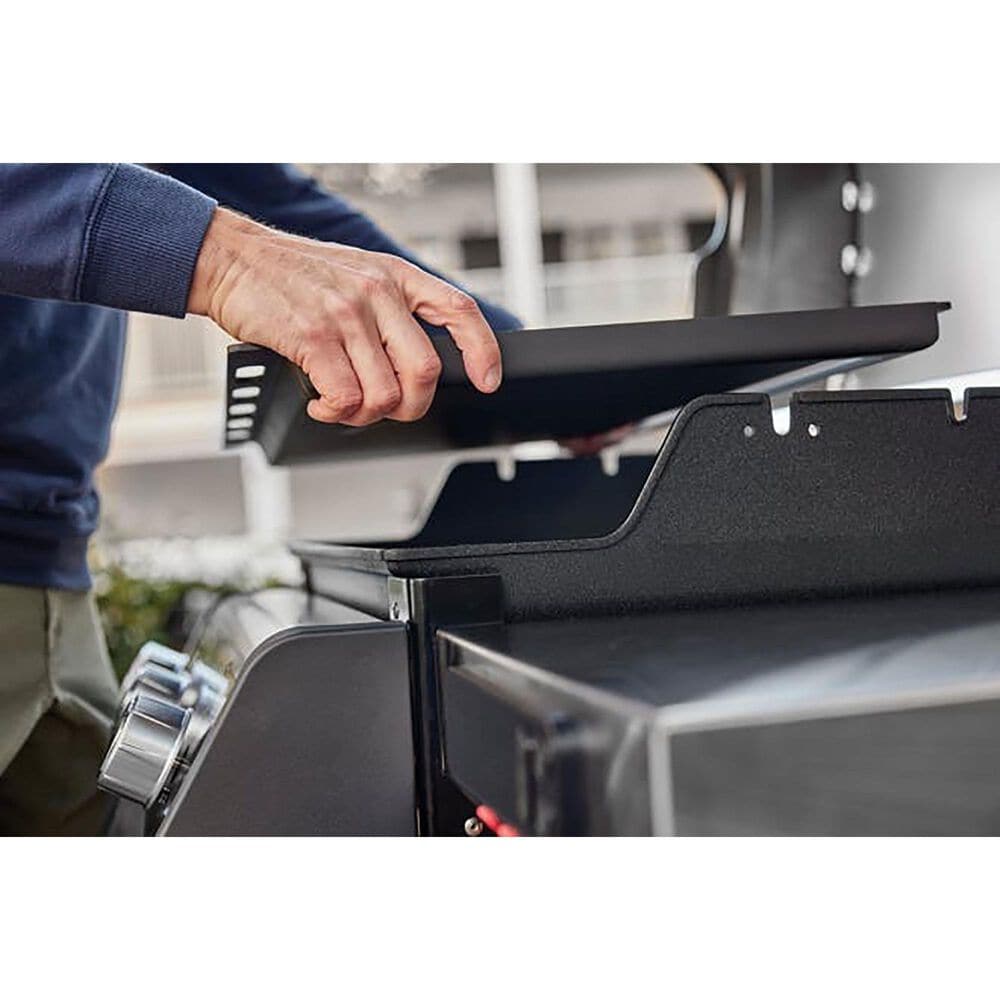 Weber Genesis 400 Series Rust Resistant Griddle Insert in Black, , large