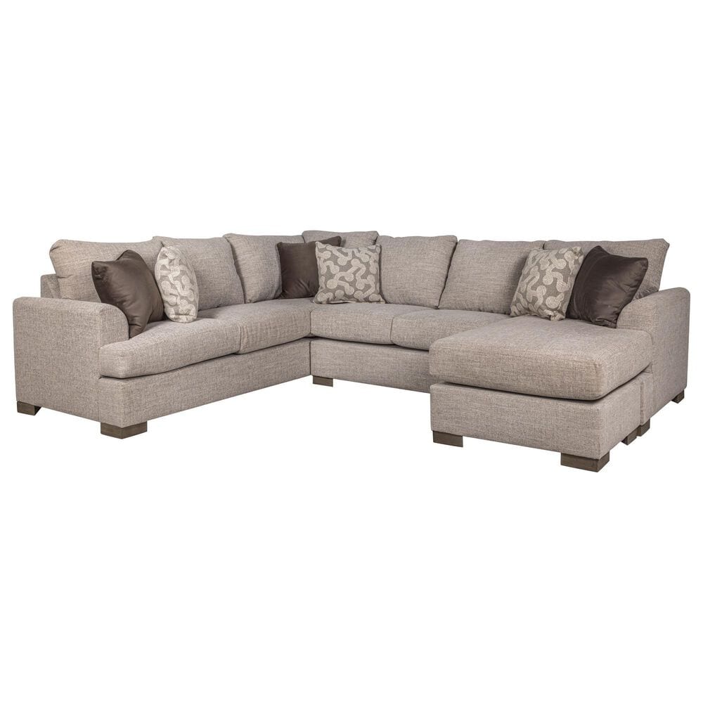 Michael Nicholas Designs 2-Piece Sectional in Monarch Oatmeal, , large