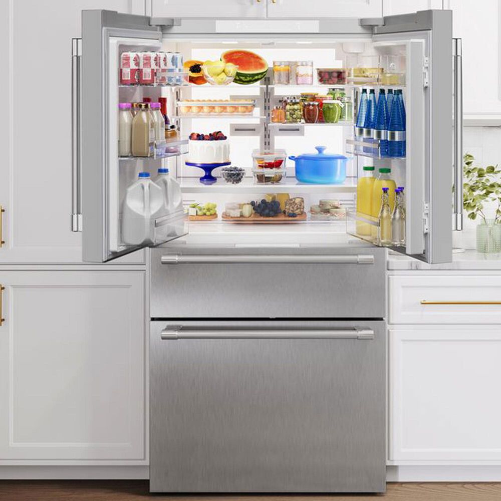 Thermador Professional 20.4 Cu. Ft. Freestanding French Door Bottom Mount Refrigerator in Stainless Steel, , large