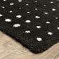 Oriental Weavers Galileo GAL04 Black and Ivory 5"3" x 7"6" Area Rug, , large