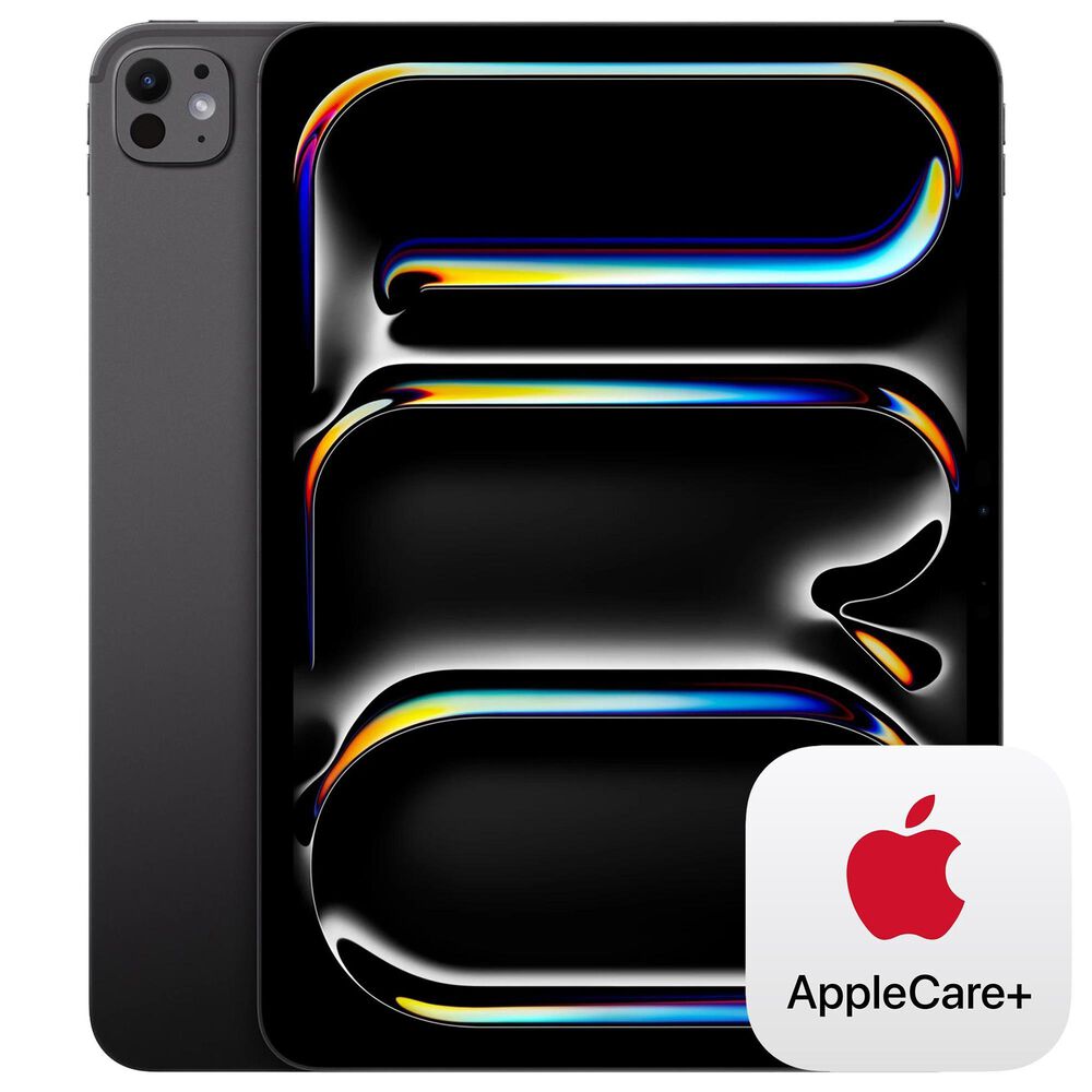 Apple 11" iPad Pro | Apple M5 Chip - Wi-Fi 256GB with Standard Glass in Space Black (latest Model) and 2-Year AppleCare+, , large